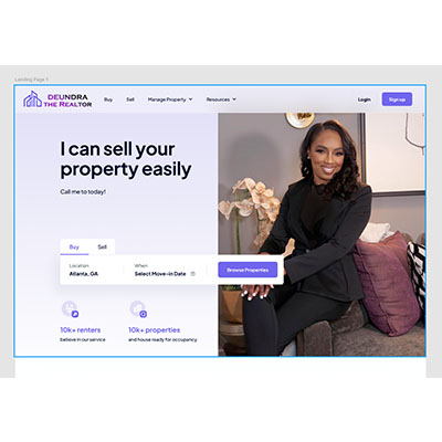 figma real estate design